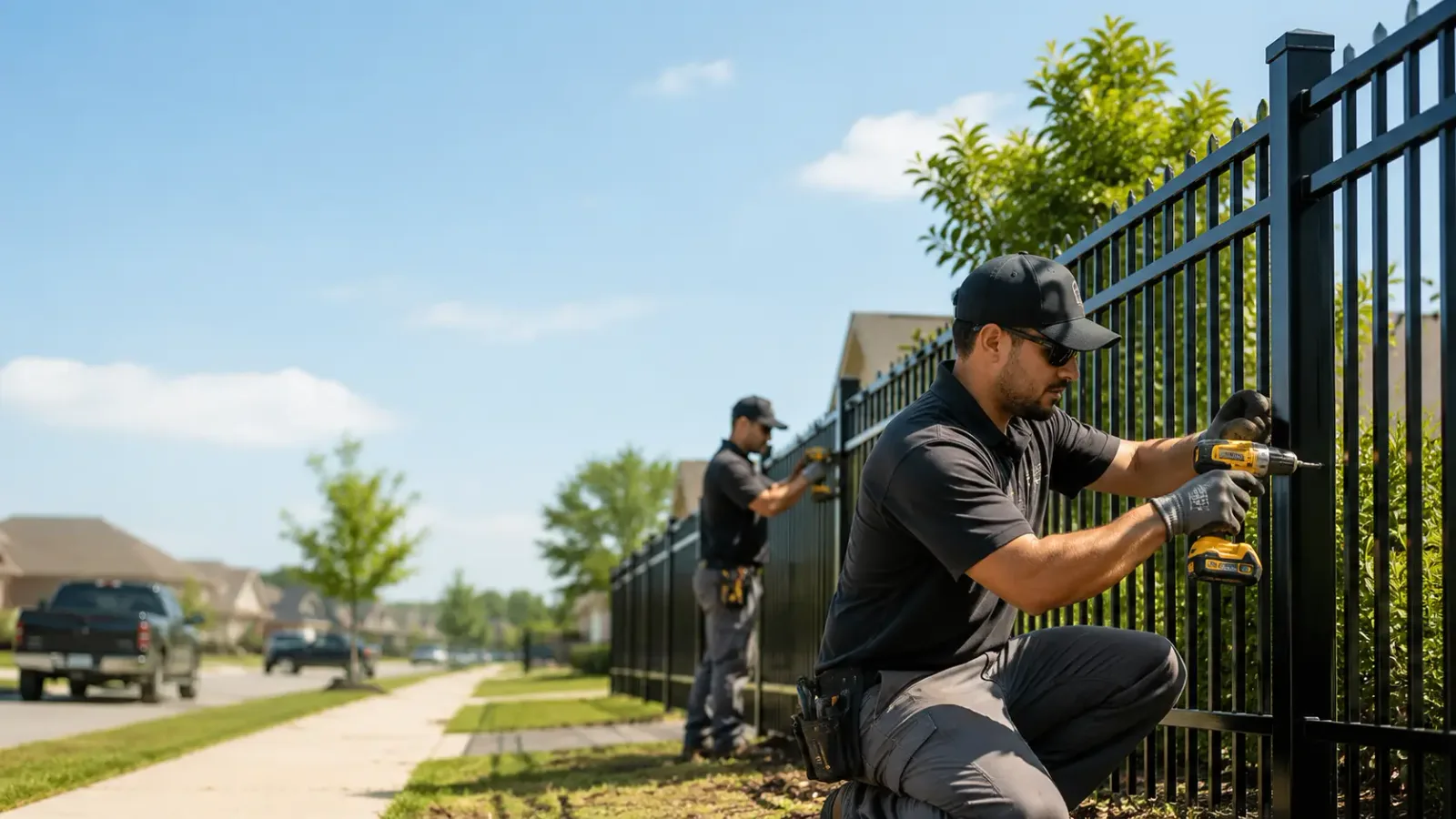 Metal Fence Installation in Waldo, KS